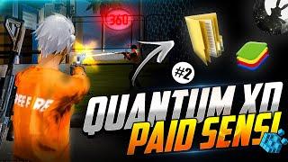 Secret Quantum XD Paid Sensi which Gives PANEL Like Headshots | Bluestacks 5 | MSI 5