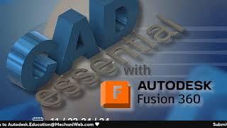 CAD Essentials with Autodesk Fusion 360