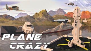 Туториал как сделать простейший крылатый самолёт в игре " Plane Crazy".