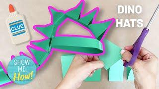  Cretaceous Costume Craft  | Dino Hats | Show Me How Parent Videos