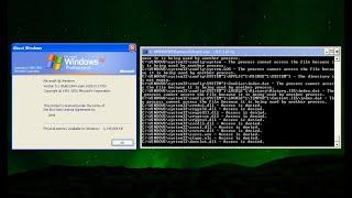 Destroying Windows XP Build 2494!