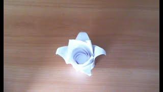 Origami flower. Оригами цветок. Роза своими руками из бумаги.