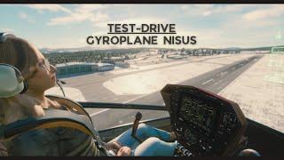 Test-Drive: Gyroplane NISUS Confined Area Landing (VSKYLABS/X-Plane 12)