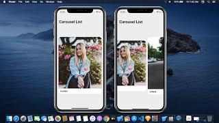 Carousel List Using SwiftUI - Carousel List Style In SwiftUI - Paging In SwiftUI - SwiftUI Tutorials