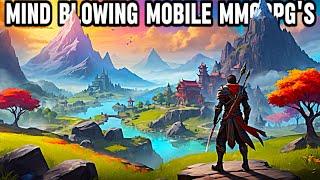 14 Mind-Blowing Mobile MMORPGs You Must Play! (MMORPG 2024)