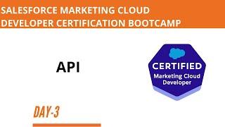 Marketing Cloud Developer Bootcamp   Day 3 APIs