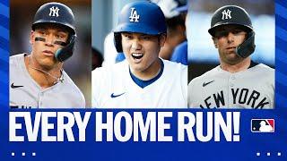 All 6 homers in Game 1 between the Yankees and Dodgers! (Shohei TWICE, Judge, Wells, Grisham, Goldy)