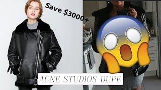 ACNE STUDIOS SHEARLING JACKET DUPE FROM ALIEXPRESS | HAUL REVIEW + SHOPPING TIPS