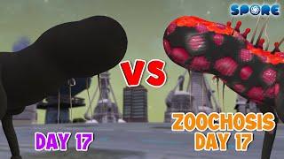 Day 17 vs Zoochosis Day 17 | Horror vs Zoochosis Horror [S1E9] | SPORE