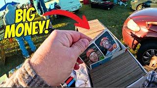 This Flea Market Sports Card Mystery Box was Insane!