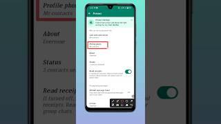 Whatsapp Dp hide new secret #shorts #viral #whatsapp #ytshorts