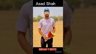 Asad Shah On Fire  #ytshorts #youtubeshorts #tapeballcricket #cricket #sports #shorts