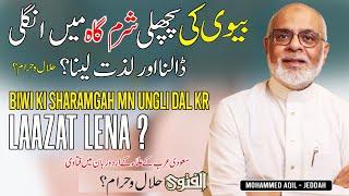 Biwi Ki Pichli Sharmgah Me Ungli Dalna Lazzat Lena ? بیوی کی دبر میں انگلی ڈالکر لذت جائز یا نا جائز