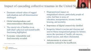 Understanding Collective Trauma and Working Through Cultural Trauma (REL Southeast)