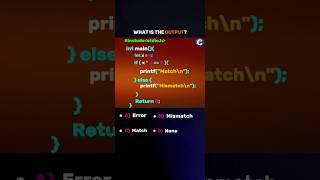 Subscribe and Comment your Answer#coding #programming #C #coder #reels