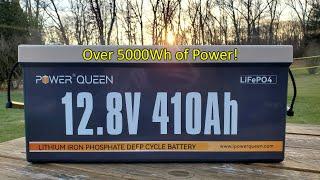 Massive 12V 410Ah LiFePO4 Battery by Power Queen, Review & Teardown