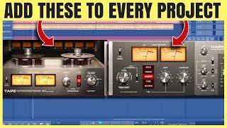 2 Awesome Plugins To Use In Every Project | Softube Tape & Harmonics