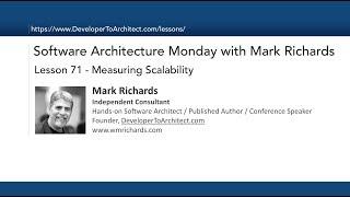 Lesson 71 - Measuring Scalability