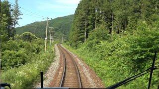 4K cab view - Wide View Express Train "Hida" Takayama to Osaka, Japan