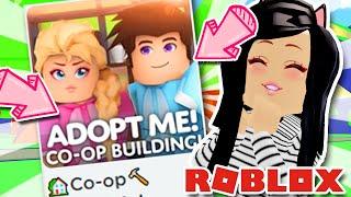 *NEW* CO-OP BUILDING! Adopt Me! Roblox UPDATE WORKBENCH | Friends Can Build in YOUR Home