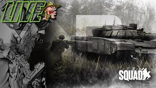 Najlepsza Taktyczna gra fps | SQUAD | Polski serwer | RangersPL & Kapitan Rutain | ZAPRASZAMY!!!