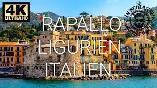 Rapallo Ligurien Italien 4K