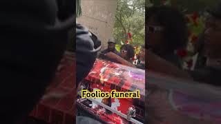 Foolios funeral was held early dia weekend #funeral #Ripfoolio #kta