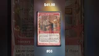 Top Five MTG Most Expensive Mystery Booster 2 Reprints #shorts