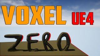 ue4 создание пещер и специфического ландшафта в играх / ue4 voxel plugin free / воксельный террейн