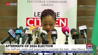 Electoral Commission addresses public on controversy over delayed constituency collation results