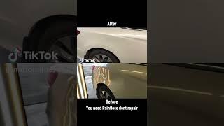 National Dent Repair - This before & after #carrepair #tap