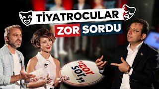 TİYATROCULAR ZOR SORDU |  ECE DİZDAR & SERDAR ORÇİN