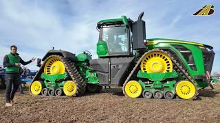 John Deere 9RX 830 crawler tractor - tillage - NEW Big Tractors agriculture in traction