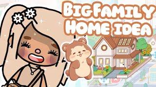 Big Family Home Beige Full Design  Toca Boca House Ideas   [House Design] TocaLifeWorld