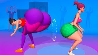 Satisfying Mobile Game: Twerk Race 3D, Layers Roll, Count Masters,Teeth Runner, Az Run...