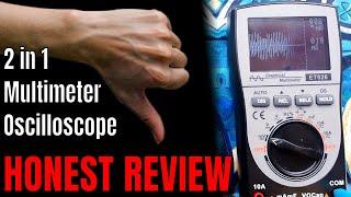 2 in 1 digital Multimeter with oscilloscope | MUSTOOL MT8206 a.k.a. KKMoon | Unboxing & Review