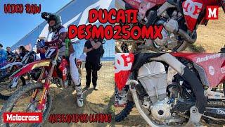 DUCATI DESMO250MX | Italian championship Ottobiano with Alessandro Lupino | VIDEO RAW