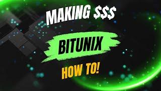 MAKING THAT MONEY with CRYPTO TRADING ON BITUNIX! WATCH THIS!