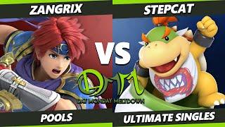 DAT MM 340 - Zangrix (Roy) Vs. Stepcat (Bowser Jr.) Smash Ultimate - SSBU