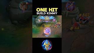  WATCH THIS - BEST BUILD KIMMY 2024(ONE HIT) ~ MLBB  #mobilelegends #onehitbuild #kimmy #shorts