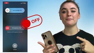 How to turn off Emergency SOS on an iPhone