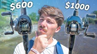 Putting The Most Expensive Cyber Fishing Reels To The Test (SHIMANO Vs DAIWA)