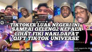 TIKTOKER LUAR NEGERI INI SAMPAI GELENG GELENG KEPALA LIHAT FIKI NAKI DAPAT GIFT TIKTOK UNIVERSE