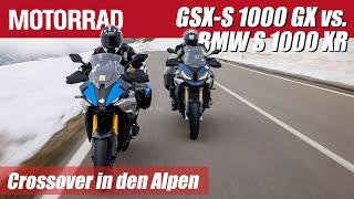 BMW S 1000 XR vs. Suzuki GSX-S 1000 GX | Crossover - Alpen Masters 2024