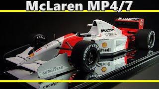 McLaren MP4/7 HONDA / TAMIYA 1/20 Formula1 / Scale Model / Ayrton Senna / full build / F1