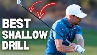 This Drill To SHALLOW The Golf Club is PURE GOLD!