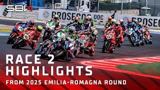 HIGHLIGHTS from Race 2 at Misano  | 2025 #EmiliaRomagnaWorldSBK 