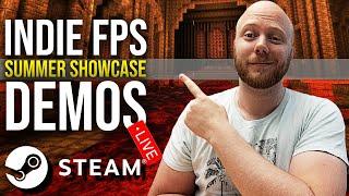 Exploring Indie FPS Summer Showcase Steam Event!