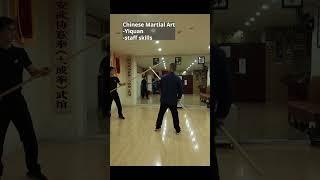 staff training #zhanzhuang #martialart #kungfu #yiquan