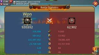 Lords Mobile - Dragon Arena vs Aevatrex :3